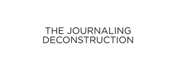 Video: The Journaling Deconstruction